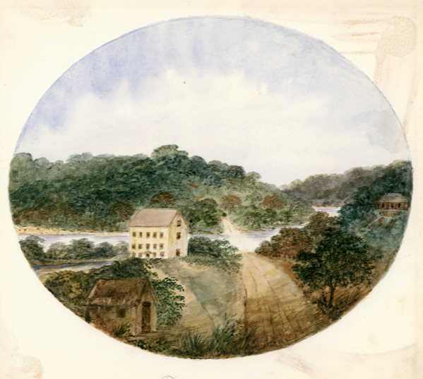 Dight’s Mill, Melbourne, Victoria c. 1858